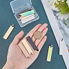 Unicraftale 10Pcs 5 Colors PVD Vacuum Plating 304 Stainless Steel Pendants STAS-UN0018-33-2