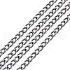 3m Aluminium Twisted Curb Chains CHA-YW0001-04B-1