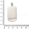 304 Stainless Steel Enamel Pendants STAS-Z126-01P-3
