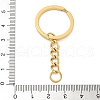 Ion Plating(IP) 304 Stainless Steel Split Key Rings KEYC-M035-02G-3