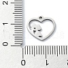 Non-Tarnish 304 Stainless Steel Charms STAS-C097-38D-P-3