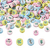 Fashewelry 400Pcs 4 Colors Handmade Polymer Clay Beads CLAY-FW0001-02-1