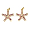 Brass Micro Pave Cubic Zirconia Pendants KK-S526-56G-1
