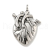 316 Surgical Stainless Steel Pendants STAS-E212-38AS-1