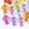 Transparent Acrylic Pendants X-TACR-S133-105-1