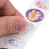 8 Patterns Easter Theme Self Adhesive Paper Sticker Rolls DIY-C060-03F-4