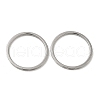 304 Stainless Steel Plain Band Rings RJEW-I101-01B-P-1