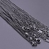 2.2mm Stainless Steel Twisted Chain Necklaces UT6416-4-1