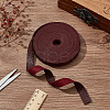 Flat Imitation Leather Cord OCOR-WH0086-69A-02-4