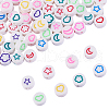 100Pcs Handmade Polymer Clay Beads CLAY-CJ0001-54-3