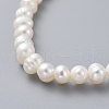 Natural Freshwater Pearl Beads Stretch Bracelets BJEW-JB04863-5