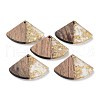 Wood and Resin Pendants FIND-Z022-01B-1