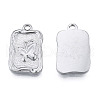 Non-Tarnish 304 Stainless Steel Pendants STAS-N098-204P-1