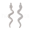 Non-Tarnish 201 Stainless Steel Pendants STAS-J401-VC744-1