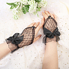 Polyester Bowknot Pattern Gloves AJEW-WH0348-489-3
