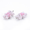 Opaque Resin Pendants RESI-T053-12-2
