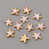 Alloy Enamel Cabochons MRMJ-WH0064-45B-1