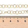 Ion Plating(IP) 304 Stainless Steel Cable Chain Necklaces MAK-G006-01G-2