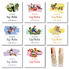 CRASPIRE 80Pcs 8 Styles Custom Lip Balm DIY Label Sticker DIY-CP0007-95T-1