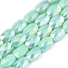 Electroplate Glass Beads Strands EGLA-S194-11A-A04-1