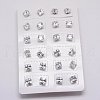 Cubic Zirconia Ear Studs STAS-E051-2D-2