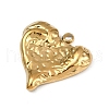 304 Stainless Steel Pendants STAS-B092-09G-3