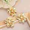 Flower Alloy Pendant Necklaces & Stud Earring Sets for Women FS-WGB8FA5-01-1