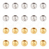 GOMAKERER 20Pcs 2 Colors 925 Sterling Silver Beads FIND-GO0002-69-1