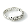 Snake Alloy Finger Rings RJEW-K275-59AS-2