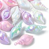 20Pcs 4 Colors Acrylic Pendants SACR-CJ0001-40-3