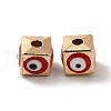 Alloy Enamel Beads ENAM-D049-01KCG-03-2