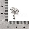 Brass Micro Pave Clear Cubic Zirconia Pendants KK-C096-16B-P-3