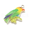 Opaque Resin Pendants CRES-D013-01E-3