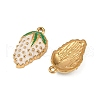 304 Stainless Steel Enamel Pendants STAS-Z140-05G-02B-2