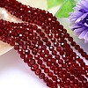 Imitation Austrian Crystal Bead Strands G-M181-8mm-05A-1