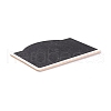 Arch Wooden Mini Chalkboard Signs AJEW-M035-07-4