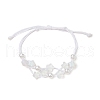 Adjustable Nylon Thread Braided Bead Bracelets BJEW-JB11560-02-2