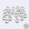 925 Sterling Silver Split Jump Rings STER-F036-01S-0.6x6mm-3