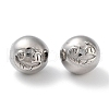 Non-Tarnish 304 Stainless Steel Beads STAS-M057-22P-1