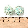 Handmade Polymer Clay Rhinestone Beads FIND-NH0001-15B-3