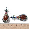 Tibetan Style Alloy Brooches JEWB-A021-04AS-07-3