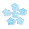 Transparent Spray Paint Glass Beads X1-GLAA-H035-02G-1