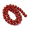 Natural Carnelian(Dyed & Heated) Beads Strands G-C179-A29-03-3