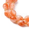 Natural White Jade Beads Strands G-D305-B01-01J-4
