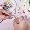 Resin Pendant Decorations HJEW-CA00002-4