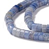 Dyed & Heated Natural Blue Aventurine Beads Strands G-K327-01-4