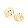 Rack Plating Brass Stud Earring Findings KK-M261-46G-2