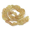 Raw Rough Natural Yellow Apatite Beads Strands G-M453-C10-3