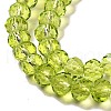 Transparent Baking Paint Glass Beads Strands X1-DGLA-A034-T6mm-D05-3