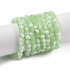 Frosted Crackle Glass Beads Strands X1-GLAA-U001-4mm-M09-1